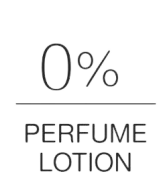 0% de parfum, de lotion