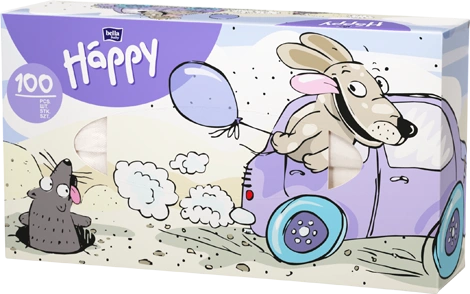 Bella Baby Happy Mouchoirs 100 pièces