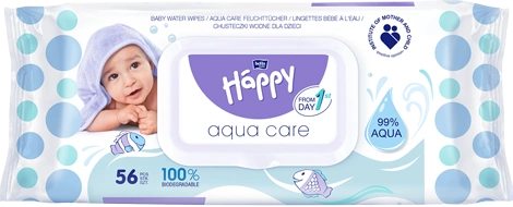Bella Baby Happy Lingettes humides Aqua Care